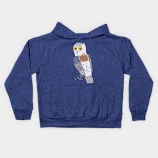 Moonwing the Giant Riding Owl Kids Hoodie